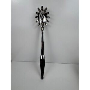 Copco Stainless Steel Spaghetti‎ Slotted Server 18/8 Black Handle
